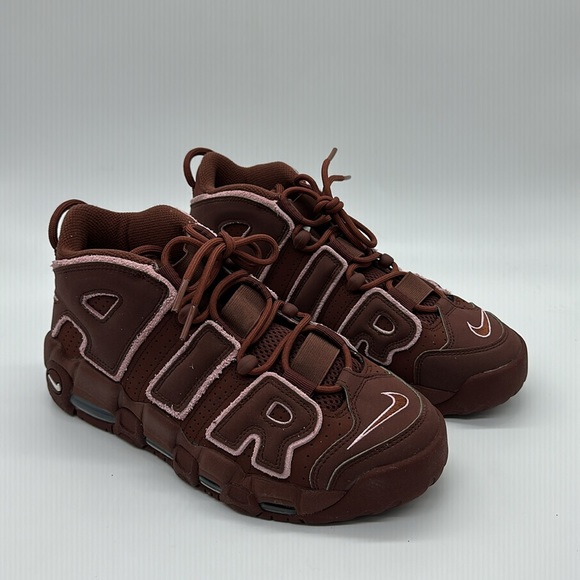 New Men’s Air More Uptempo '96 Dark Pony/Med Soft Pink DV3466-200 NWOB - Picture 5 of 8